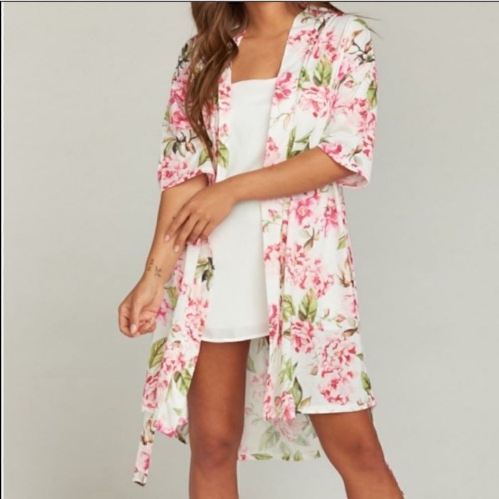 Show me your Mumu floral robe one size